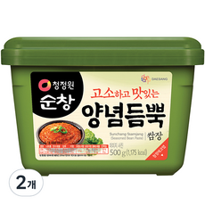 청정원순창 양념듬뿍 쌈장, 500g, 2개