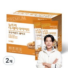  뉴트리디데이 다이어트 호두아몬드 쉐이크 14p 350g 2개  상품 이미지