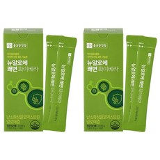 종근당건강 뉴알로에 쾌변 화이베라, 280g, 2개