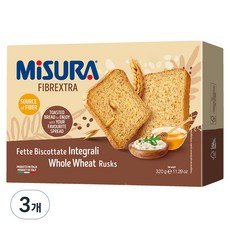 미주라 토스트비스켓, 320g, 3개