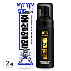 중심얼얼 515 쾌감샤워 남성청결제, 150ml, 2개 - 남성청결제엘로보