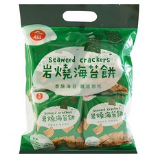 九福 岩燒海苔餅, 香酥海苔口味, 200g, 1袋