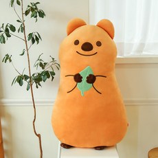 키키쿼카 바디필로우 인형, 키키(브라운), 90cm, 1개 키키(브라운), 90cm