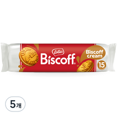 로투스 비스코프 샌드 비스코프크림맛, 150g, 5개 - 로투스시니어