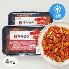 매콤 제육볶음 (냉동), 400g, 4개입