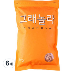 (주)동서 그래놀라, 1kg, 6개