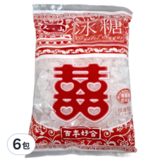 東承 天之山 雙囍冰糖, 1000克, 台灣製造, 1kg, 6包
