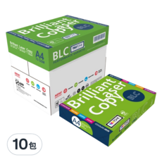 BLC 多功能影印紙 A4 70 GSM 厚實紙張 5包/箱, 10包