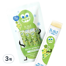 LUKT 킨디 얼려먹는 젤리 10p, 200g, 3개, 샤인머스켓