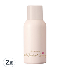 LUCIDO-L 樂絲朵 乾洗髮控油噴霧, 粉末配方 快速去油 自然清香, 108ml, 2罐