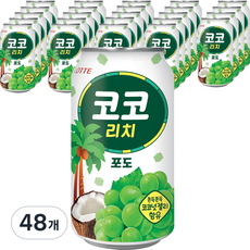 롯데칠성음료 코코 포도, 48개, 340ml