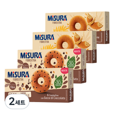 미주라 통밀도넛츠 230g x 2p + 초코칩 통밀 도넛츠 230g x 2p, 920g, 2세트