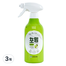 유한양행 포밍 스프레이 주방세제 용기, 485ml, 3개