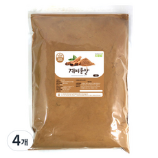 드랍쉽 계피가루, 1kg, 4개