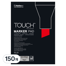 TOUCH 新韓華球馬卡貼組 75g, A4, 150個