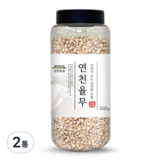 건강곡간 연천 율무, 550g, 2통