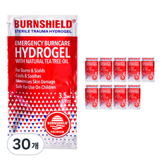 BURNSHIELD 하이드로겔 3.5ml, 30개 - burngauze