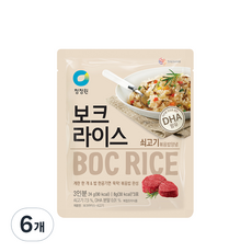 청정원 보크라이스(쇠고기) 24g, 6개
