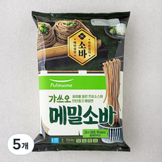 풀무원 가쓰오 메밀소바 2인분, 576.8g, 5개
