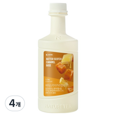 네이쳐티 버터스카치카라멜 베이스, 1.2kg, 4개