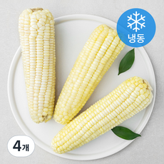 삶은 옥수수 (냉동), 1kg, 4개
