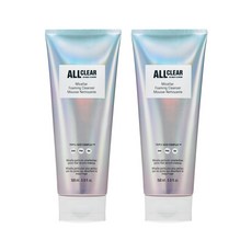 더페이스샵 올클리어 미셀라 클렌징 폼, 150ml, 2개