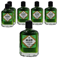 新萬仁 GREEN OIL 綠油精, 舒緩頭暈鼻塞, 肚痛頭痛, 蚊蟲咬傷, 止癢消腫, 居家旅行必備良藥, 6瓶
