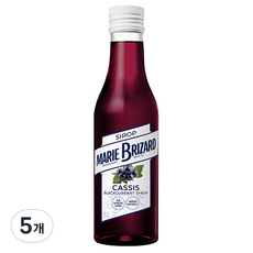 마리브리자드 블랙커런트 시럽, 250ml, 5개