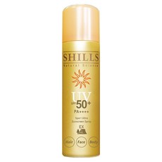 SHILLS 舒兒絲 保濕防曬冰鎮噴霧 180ml 修護防禦 咖色, 防曬保濕一次完成, 1罐