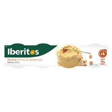 Iberitos 伊比利島 鷹嘴豆泥抹醬 4入, 92g, 1組