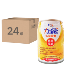 Affix 艾益生 Reg.EN 力增飲 多元營養配方 蘋果風味，含維生素D3、高鈣、高鐵、鋅和鎂，15%蛋白質和BCAA，奶素可食 - 24罐, 237ml
