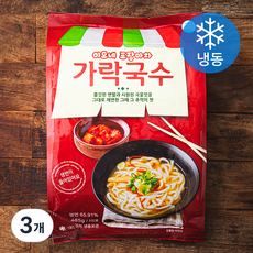 이모네 포장마차 가락국수 2인분 (냉동), 485g, 3개