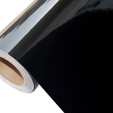 데코미 에어프리 고광택 솔리드 시트지, 블랙(AWS-30002)