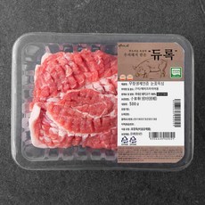 파머스팩 한돈 듀록 무항생제 칼집 목심 에어프라이어용 (냉장), 500g, 1개