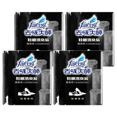 去味大師 鞋櫃消臭易 備長炭 2入組, 120g, 4組