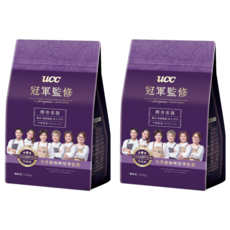 ucc 冠軍監修醇香果調咖啡豆2包，咖啡豆(無研磨)，225g，醇厚香韻，風味清新藍莓、李子、可可, 咖啡豆(無研磨), 2包