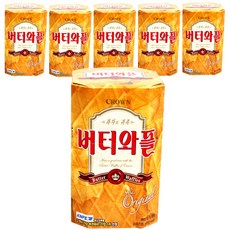 크라운 버터와플, 135g, 6개