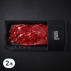 한우 채끝 대패 3등급 구이용 (냉장), 2개, 200g