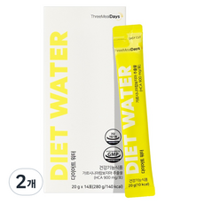 트리밀데이즈 다이어트 워터, 280g, 2개