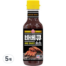 오뚜기 바베큐소스, 340g, 5개