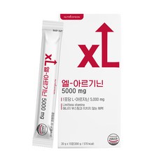 뉴트리커먼 XL 엘-아르기닌 5000 mg, 20g, 1개