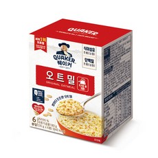 퀘이커 오트밀 오리지널, 180g, 1개