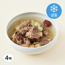 사미헌 한끼 갈비탕 (냉동), 700g, 4팩 700g, 4팩