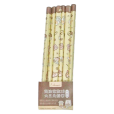 Lihwei 力韋 2B大三角鉛筆 Set, 6支入, 1組