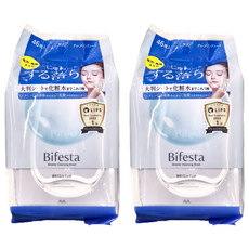 Bifesta 碧菲絲特 毛孔即淨型 保濕卸粧棉 Set 46張, 大尺寸柔軟棉片 卸妝保濕, 2包