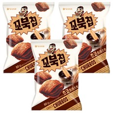 ORION 好麗友 四層烏龜餅乾 巧克力口味, 80g, 3包