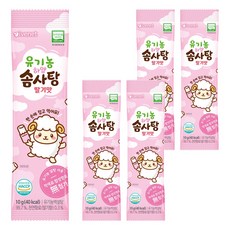 아이배냇 유기농 하양 솜사탕, 10g, 5개