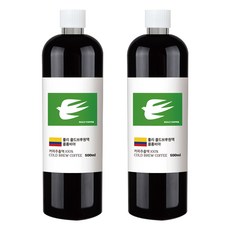 RullyCoffee 荷蘭冷萃咖啡哥倫比亞濃縮咖啡, 2個, 1入, 500ml