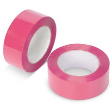 아뜰라임 다양한 박스 포장 색상 컬러 테이프 4.5cm, 핑크, 2개
