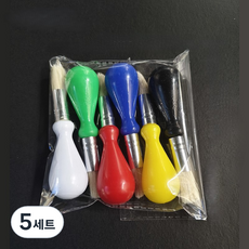 Na Home大號刷具 6種組 混合色, 5套, 10 x 2.6 厘米